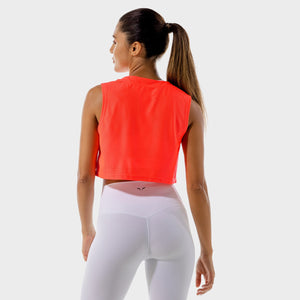 Limitless Crop Top - Coral