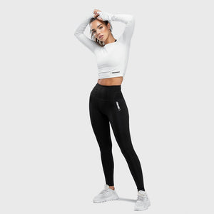 Warrior Crop Tee - White