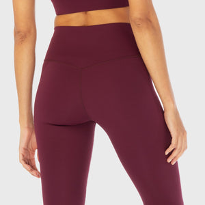 Infinity Cropped 7/8 Leggings - Grape