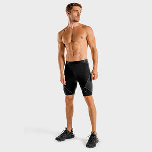 Wolf Compression Shorts - Onyx