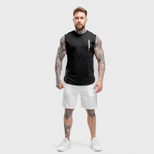 Warrior Cut-Off Tank - Black