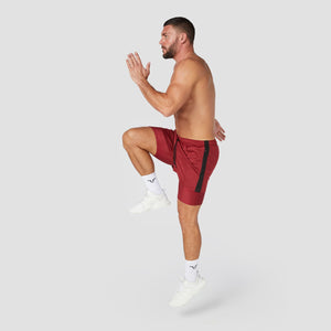 Hybrid Performance 2-in-1 Shorts - Maroon