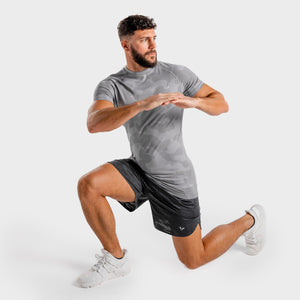 Wolf Seamless Tee - Grey