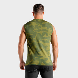 Wolf Seamless Tank - Khaki