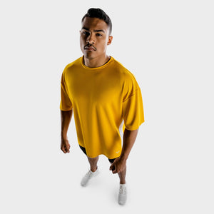 Hybrid Oversize Tee - Yellow