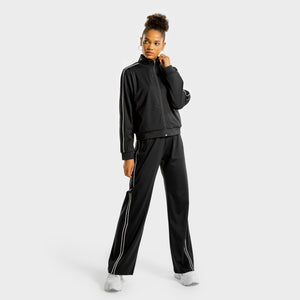 Noor Track Top - Onyx