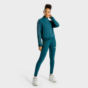 Noor Track Top - Teal