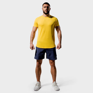 Core Mesh Tee - Yellow