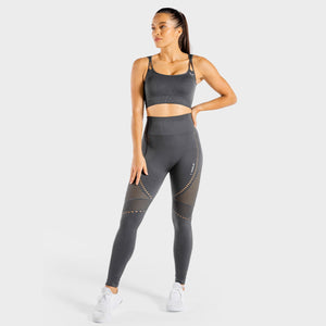 Meta Seamless Leggings - Charcoal