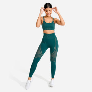 Meta Sports Bra - Teal