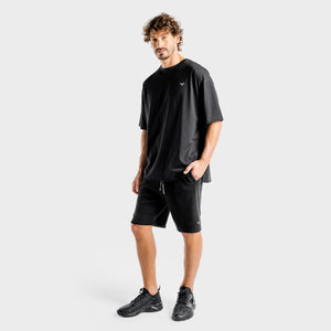 Luxe Oversize Tee - Onyx