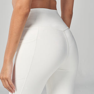 Ultimate Double Layer Leggings - White