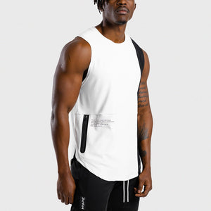 HYPE Tank -White with Black Panel