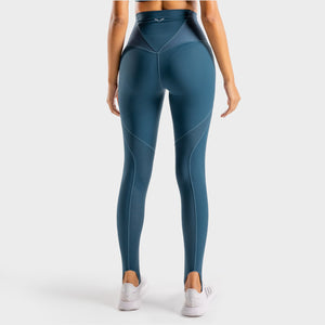 Wolf Leggings - Peacock