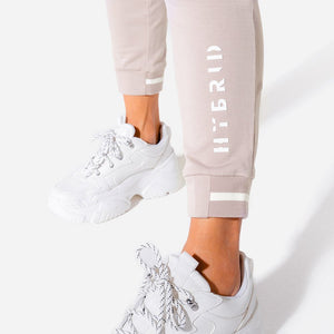 Hybrid Slim Leg Joggers - Mushroom