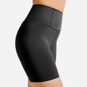 Limitless Plush Cycling Shorts - Black