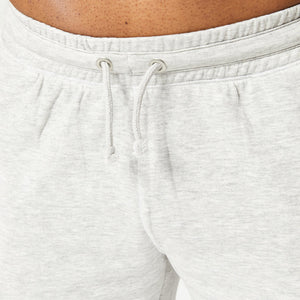 Golden Era Ripped Shorts - Light Grey Marl