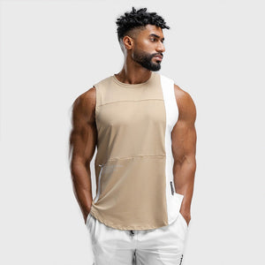 HYPE Tank -Beige with White Panel
