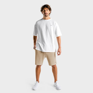 Luxe Oversize Tee - White