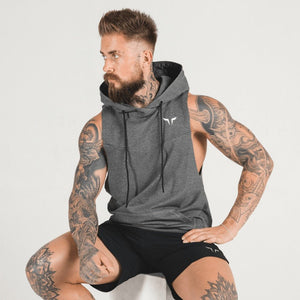 Adonis Hoodie - Melange Grey