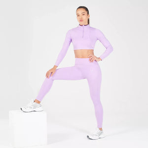 Core Panel Leggings - Purple Rose