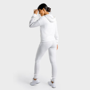 Luxe Joggers - White