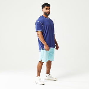 Golden Era Core Oversized Tee - Patriot Blue