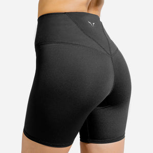 Limitless Plush Cycling Shorts - Black