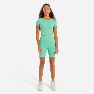 Vibe Cycling Shorts - Aquamarine