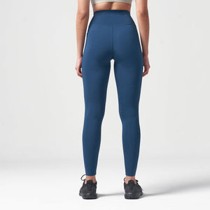 Essential High Waisted Leggings 27"  - Teal