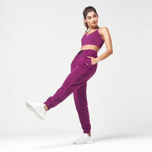 Essential Joggers - Dark Purple