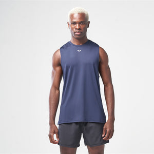 Essential Gym Tank- Navy