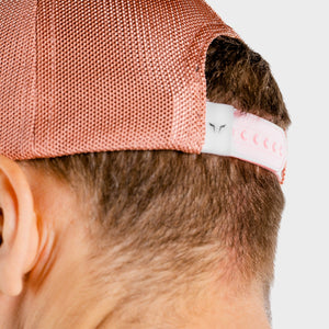 Wolf Trucker Cap - Salmon