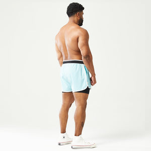 Golden Era 2-in-1 Shorts - Angel Blue