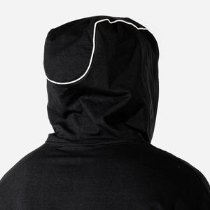 Hybrid Vertical Hoodie - Black