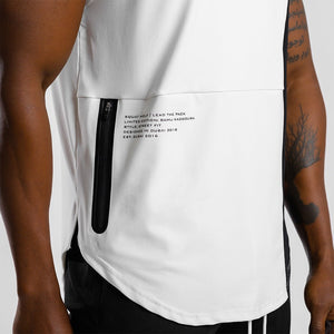 HYPE Tank -White with Black Panel