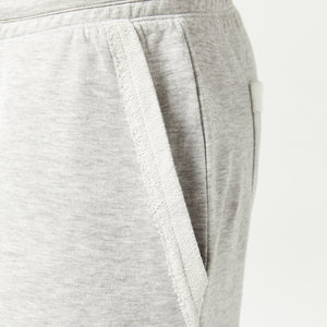 Golden Era Ripped Shorts - Light Grey Marl