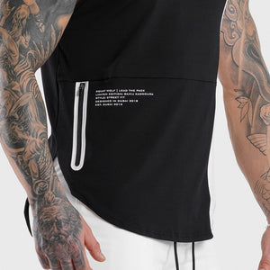 HYPE Tank - Black with White Panel
