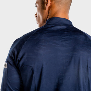 Wolf Running Top - Navy