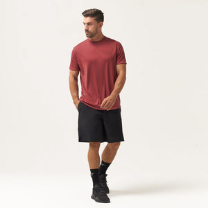 Code Urban Tee - Oxblood Red