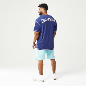 Golden Era Core Oversized Tee - Patriot Blue