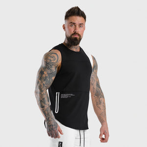 HYPE Tank - Black with White Panel