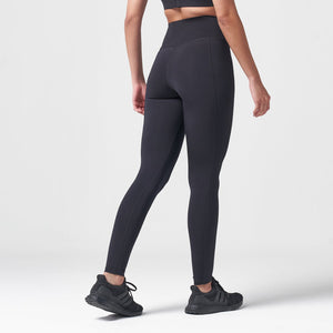 Essential High Waisted Leggings 27"  - Black