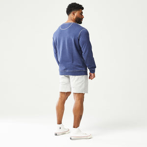 Golden Era Crew Sweatshirt - Patriot Blue Marl