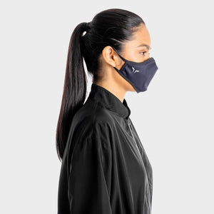 Pack of 2 - Polygiene® 4-Layer Reusable Mask - Navy