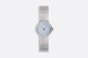 La Mini D de Dior Satine • Ø 19 mm, Quartz Movement