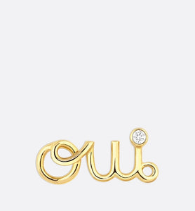 Dioramour Earring • Yellow Gold and Diamond