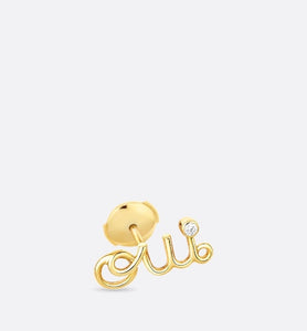 Dioramour Earring • Yellow Gold and Diamond