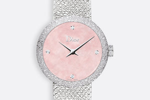 La D de Dior Satine • Ø 25 mm, Quartz Movement