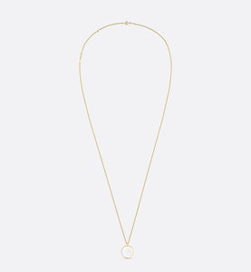Rose des Vents Medallion Necklace • Yellow Gold, Diamond and Mother-of-pearl
